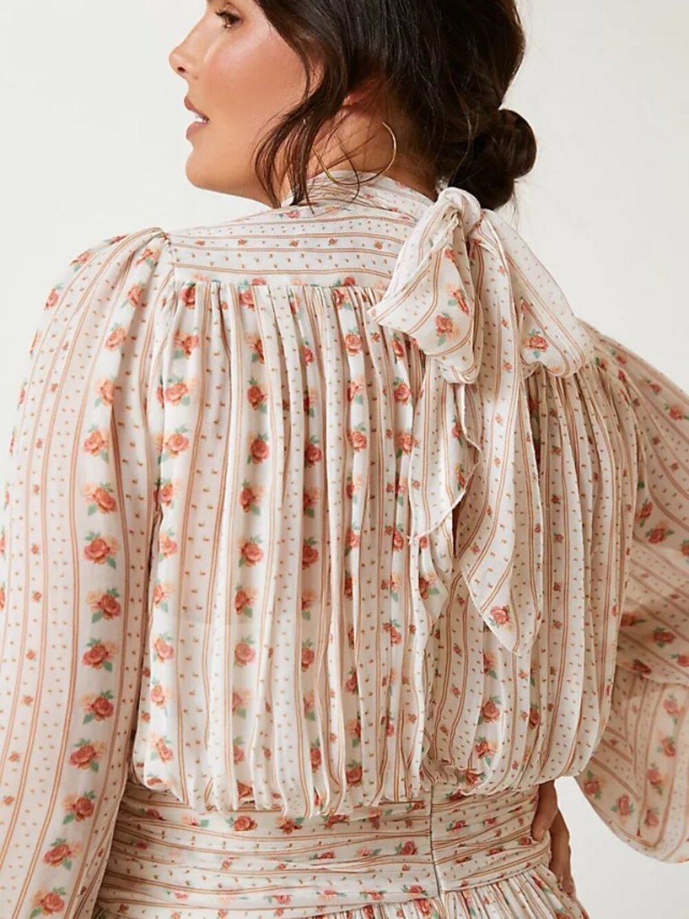 Anthropologie Let Me Be Mock Neck Sheer Mini Dress size XL - Picture 8 of 10